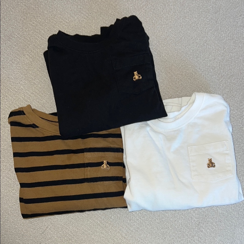 Bundle of 3 Baby Gap long sleeve tagless shirts